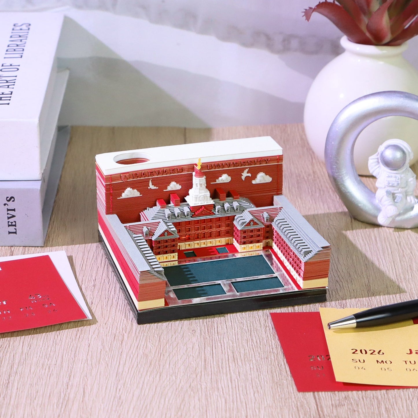 3D-Kalender 2026 – Harvard University