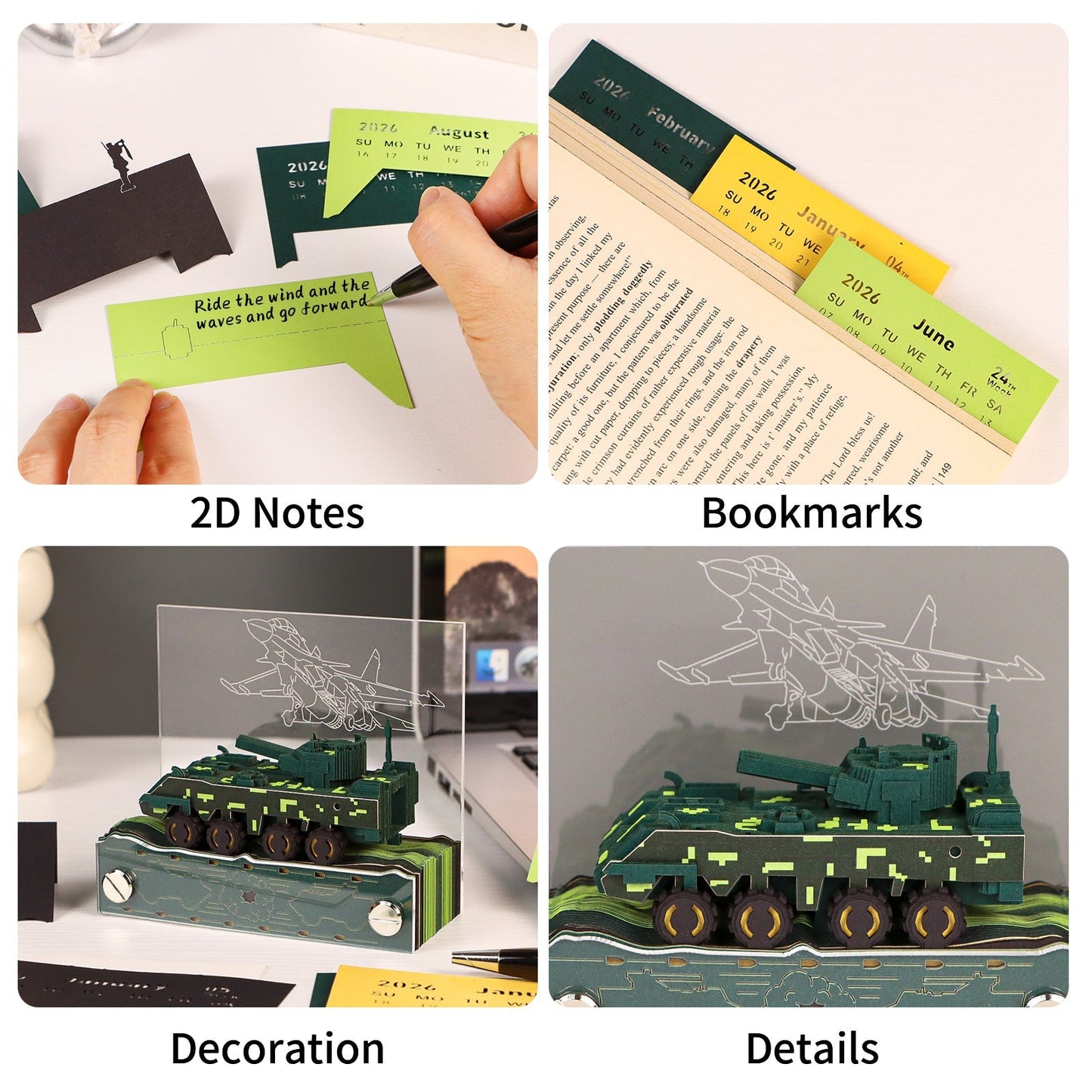 3D-Kalender 2026 – Gepanzerte Fahrzeuge