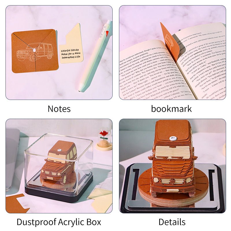 3D Calendar 2026 - Car