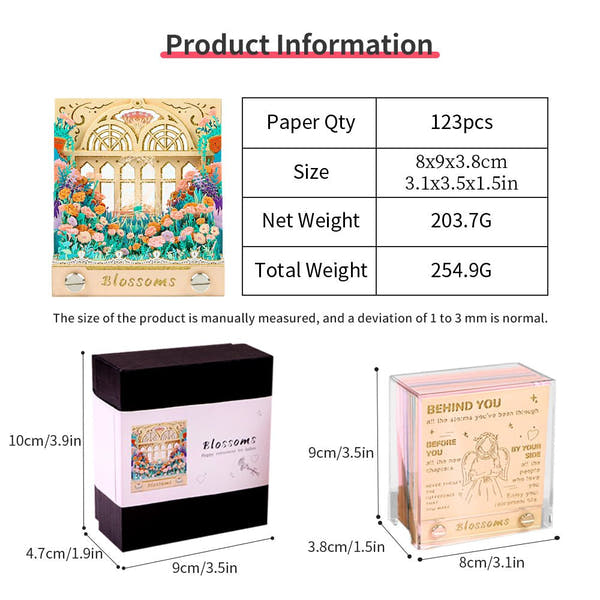 3D-Kalender 2026 - Nelke