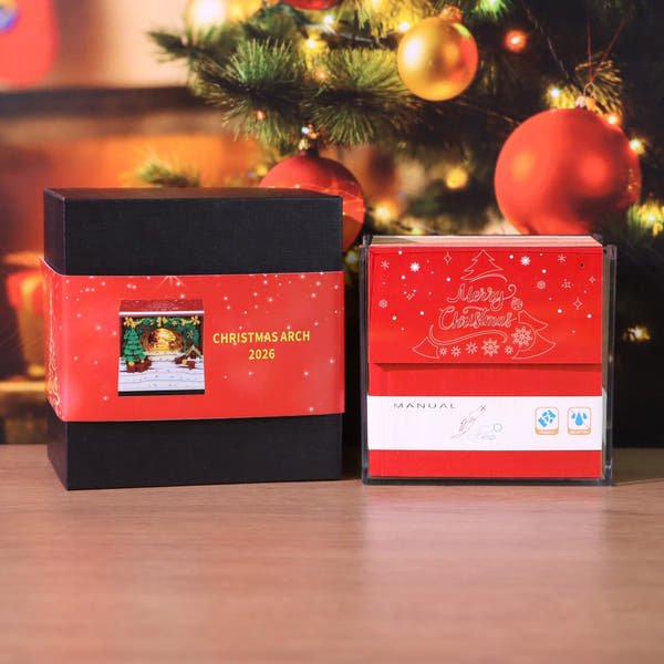 3D Calendar 2026 - Christmas Arch