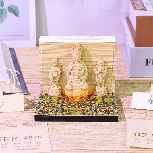 3D-Kalender 2026 – Guanyin