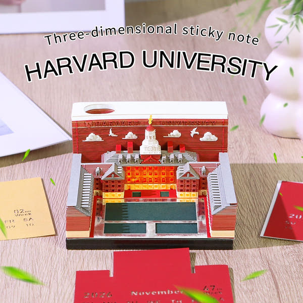 3D-Kalender 2026 – Harvard University