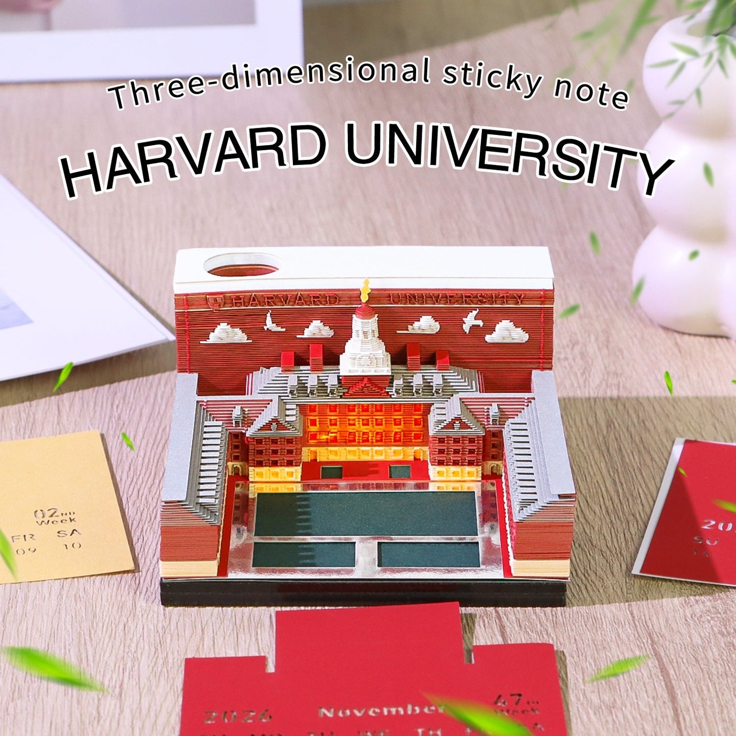 3D-Kalender 2026 – Harvard University