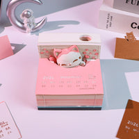 3D-Kalender 2026 – Springende Katze