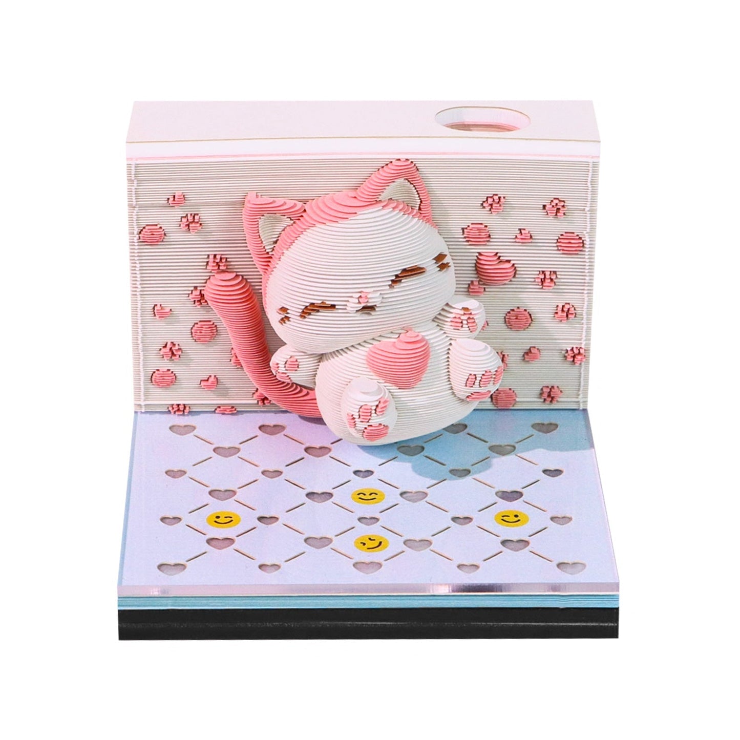 3D-Kalender 2026 – Springende Katze