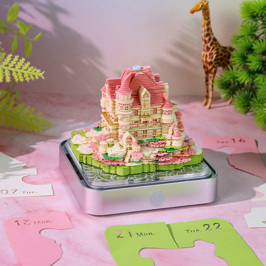 3D-Kalender 2026 - Liebesschloss