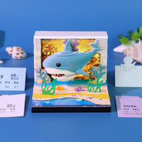 3D Calendar 2026 - Lovely Ocean Shark