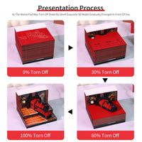3D-Kalender 2026 – Magischer Bahnsteigzug