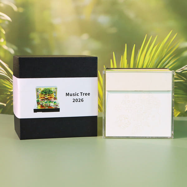 3D-Kalender 2026 – Musikbaum