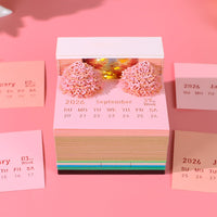 3D-Kalender 2026 – Pfirsichblütenwald