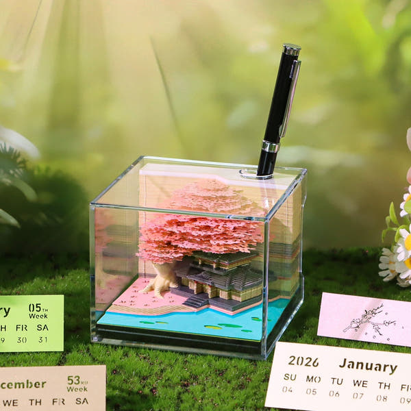 3D Calendar 2026 - Tree House B