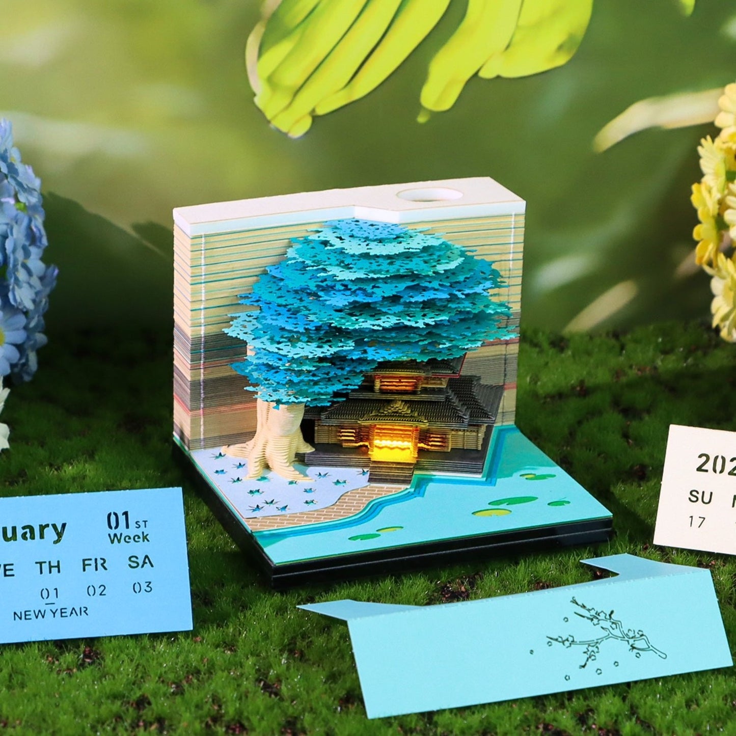 3D Calendar 2026 - Tree House B