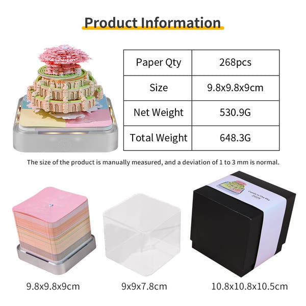 3D-Kalender 2026 – Schloss im Himmel