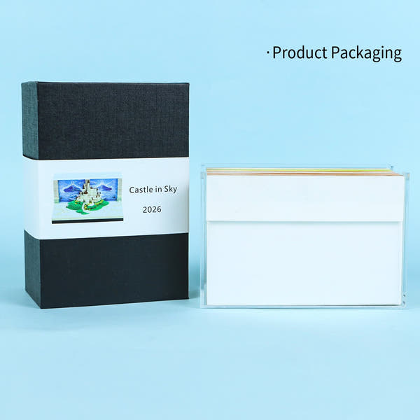 3D-Kalender 2026 – Stadt im Himmel