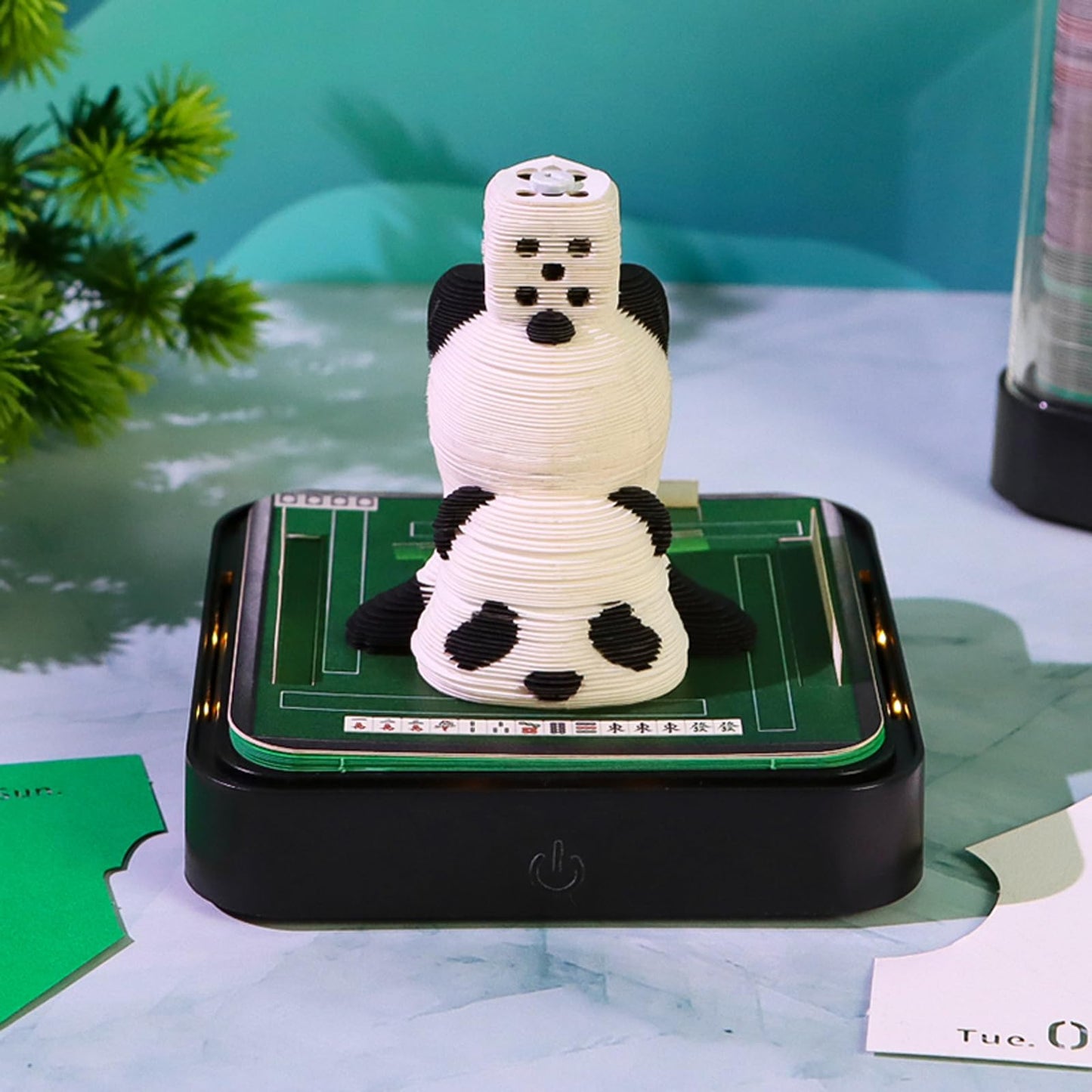 3D-Kalender 2026 - Mahjong Panda