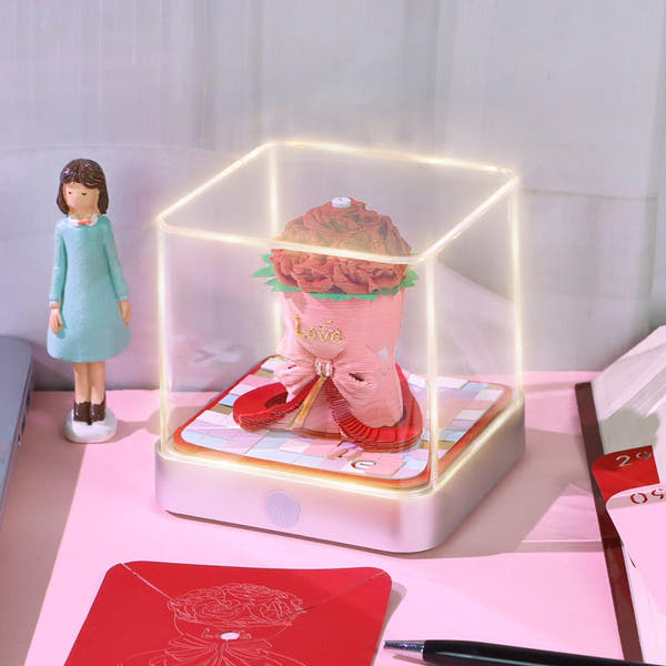 3D Calendar 2026 - Roses