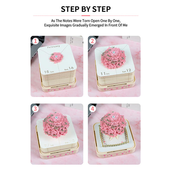 3D-Kalender 2026 - Sakura Tree B