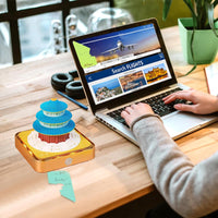 3D Calendar 2026 - Temple of Heaven A