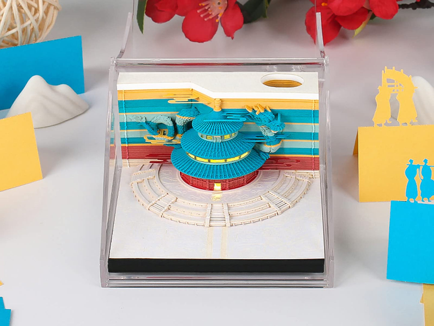 3D-Kalender 2026 – Himmelstempel C