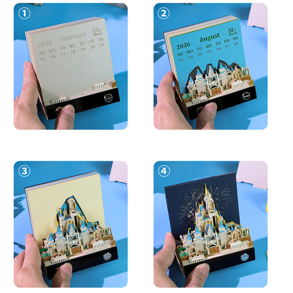 D.Castle (With Light & Calendar 2026)